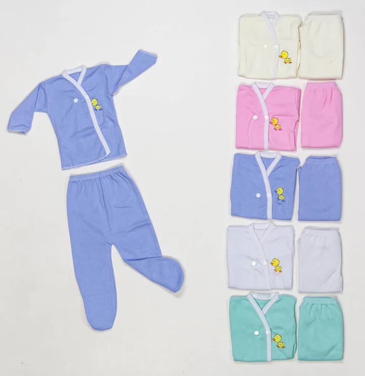 CONJUNTO 2 PIEZAS BEBÉ ALGODÓN