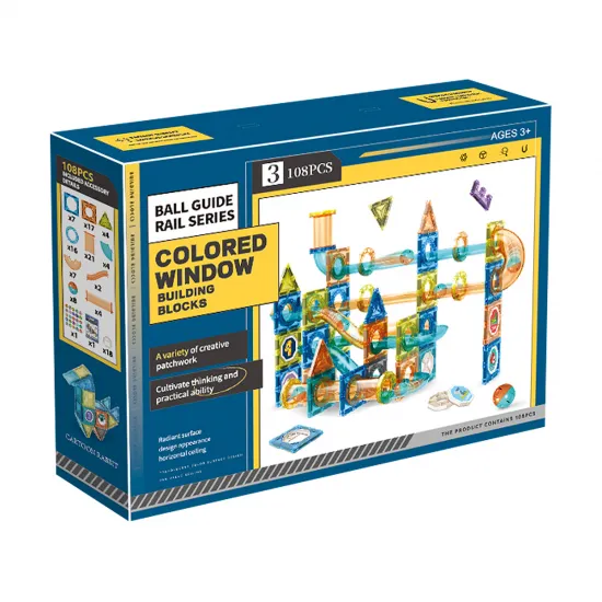 BLOQUES MAGNETICOS 108 PIEZAS