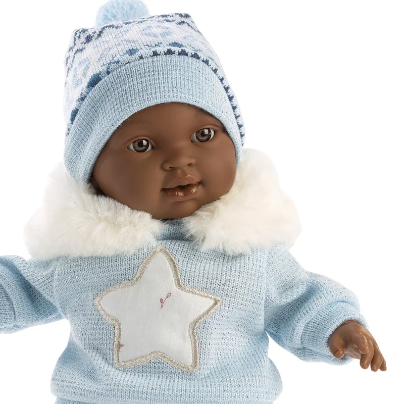 MUÑECA LLORENS SIRHAM MULATO LLORON - Imagen 2