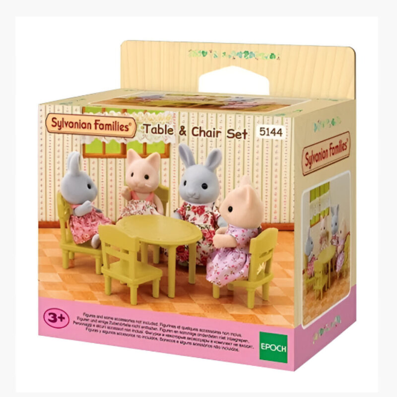 SYLVANIAN FAMILIES 5144 JUEGO DE COMEDOR  (TABLE & CHAIR SET)