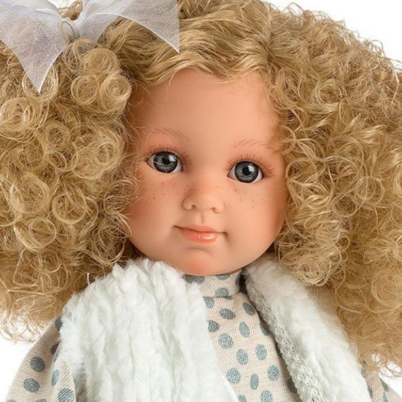 MUÑECA LLORENS ELENA RUBIA CON RIZOS - Imagen 2