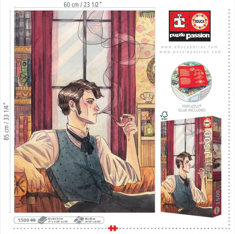 PUZZLE 1500 SHERLOCK 19044 EDUCA BORRAS - Imagen 2