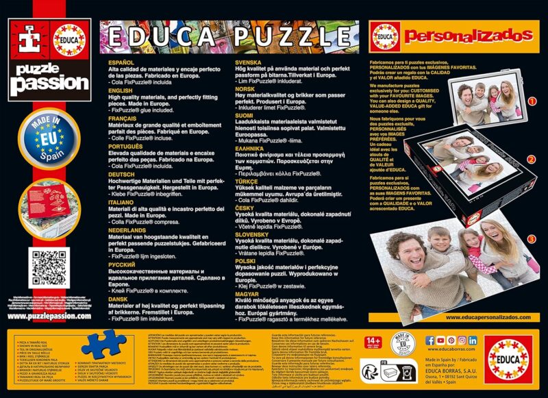 PUZZLE 1500 SHERLOCK 19044 EDUCA BORRAS - Imagen 3