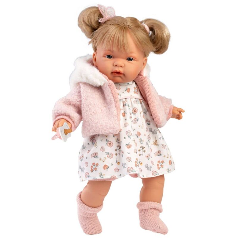 MUÑECA LLORENS JOELLE CHAQUETA ROSA