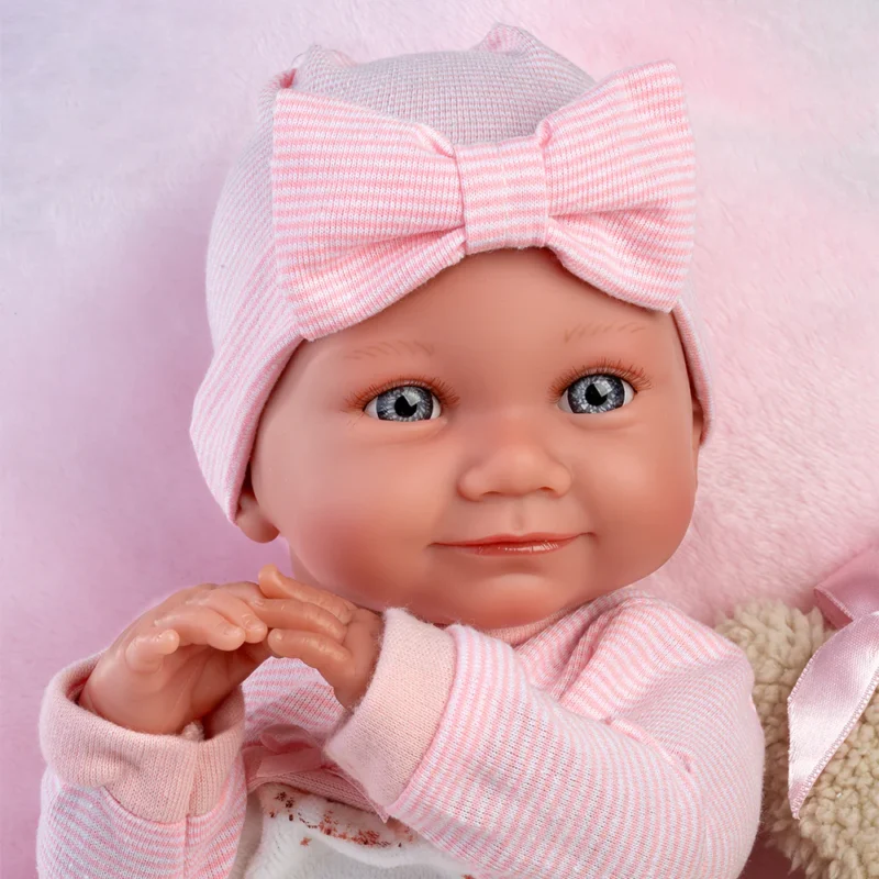 MUÑECA LLORENS TINA RN COJÍN ROSA