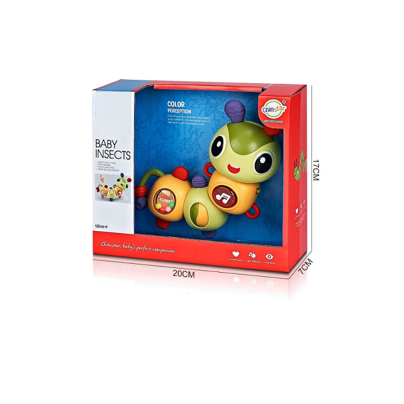 INSECTO BEBÉ CON LUZ Y SONIDO