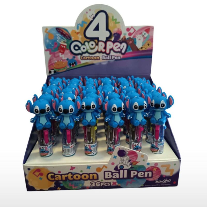 LAPICERAS STITCH 4 COLORES